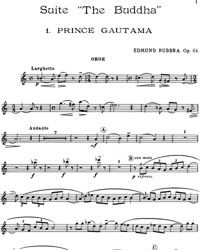 Suite the Budda Op. 64