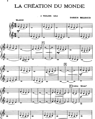 Violin 1 & Violin 2