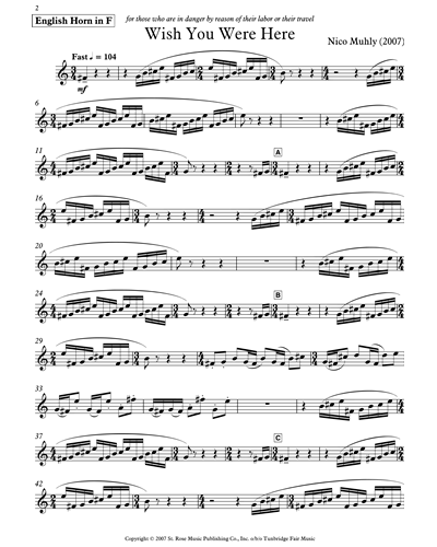 English Horn in F