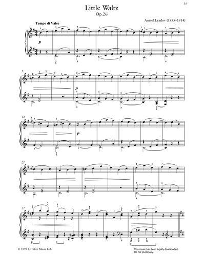 Little Waltz Op.26