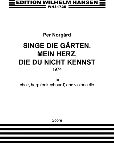 Full Score & Vocal Score