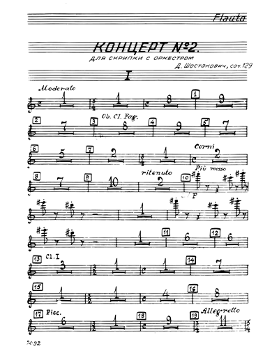 Violin Concerto No.2 in C♯ minor