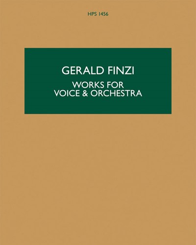 Works for Voice & Orchestra