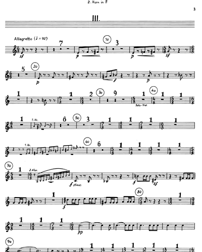 Virtuose Musik (1966) für Violine solo,