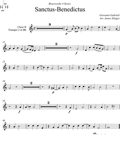 [Choir 2] Trumpet in Bb 2