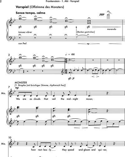 Opera Vocal Score