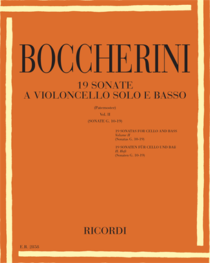 19 Sonate a violoncello solo e basso Vol. 2