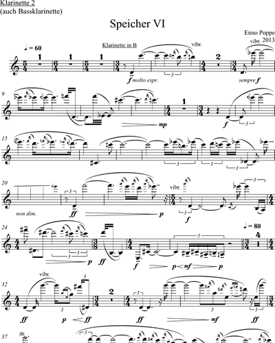 Clarinet 2/Bass Clarinet