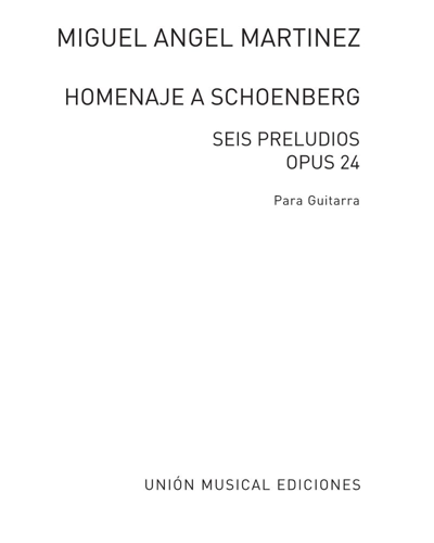 Homenaje a Schoenberg