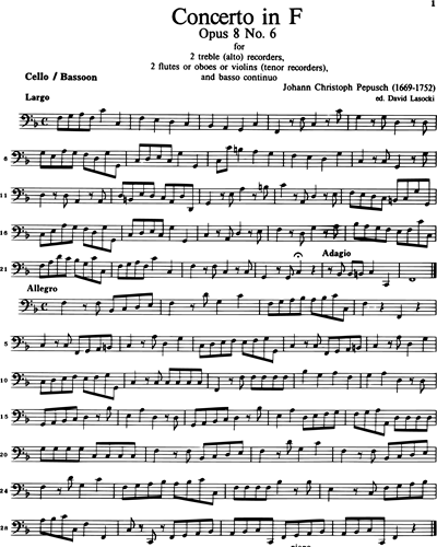 Cello/Bassoon (Alternative)
