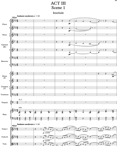 [Act 3] Opera Score