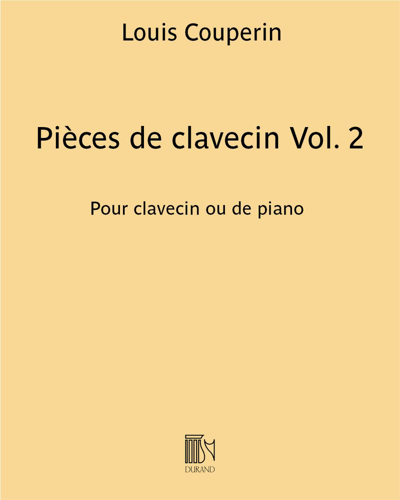 Pièces de clavecin Vol. 2