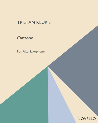 Canzone [Version for Alto Saxophone]