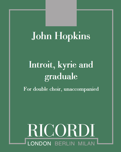 Introit, kyrie and graduale