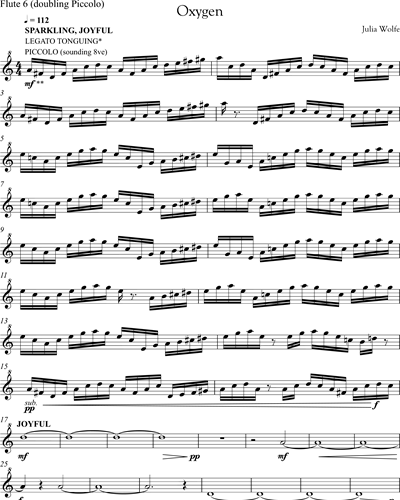 Flute 6/Piccolo