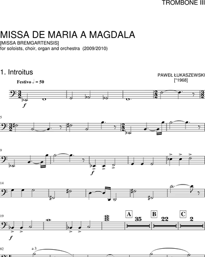 Missa de Maria a Magdala (Missa Bremgartensis)