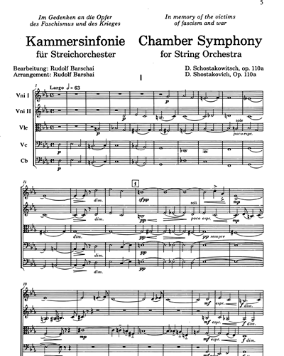 Chamber Symphony [op.110a]