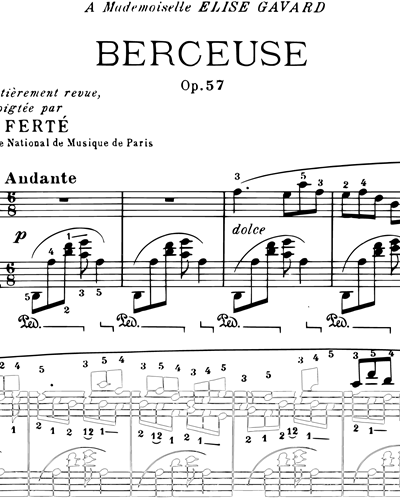 Berceuse, op. 57