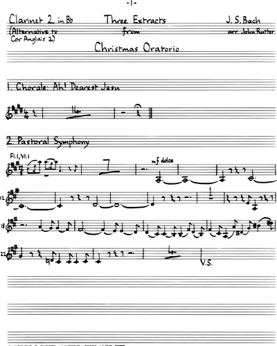 Clarinet in Bb 2 (Alternative)