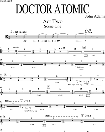 [Act 2] Trombone 2