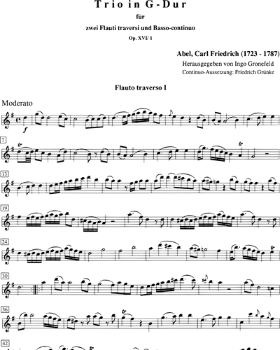 Trio Sonata, op. 16 No. 1
