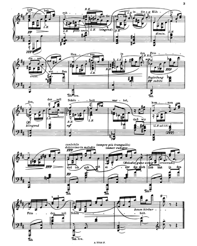 Welcome Vision (No. 1 from "Selected Songs, op. 48")