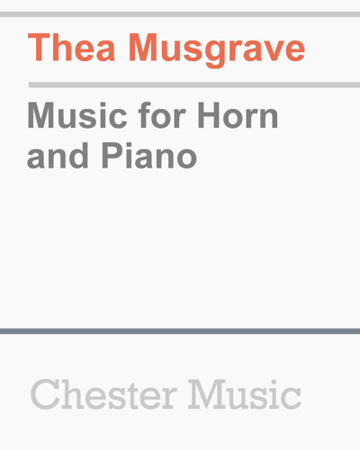 Music for Horn and Piano