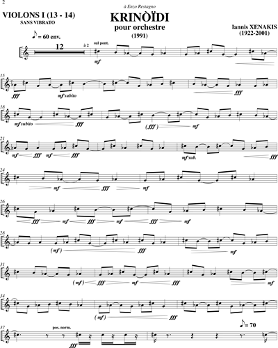 Violin 1 XIII-XIV