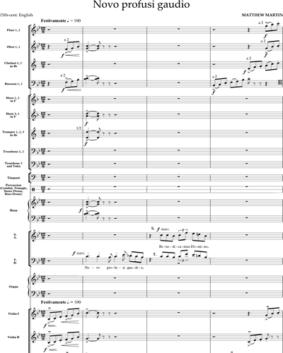 Full Score & Mixed Chorus