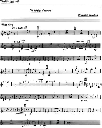 Trumpet in F 1 & Trumpet in F 2 (ad libitum)