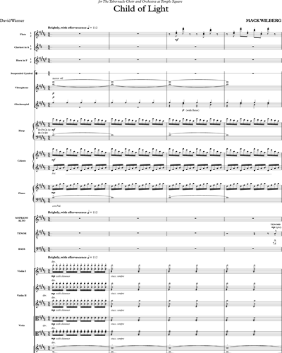 Full Score & Mixed Chorus