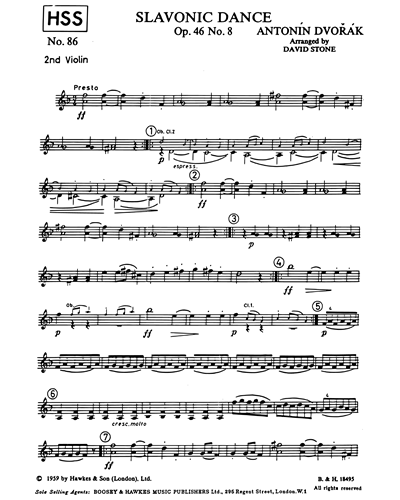 Slavonic Dance, op. 46/8
