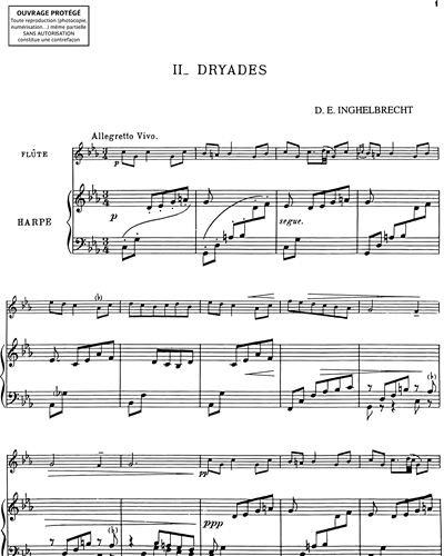 Dryades (extrait n. 2 des "Esquisses antiques")