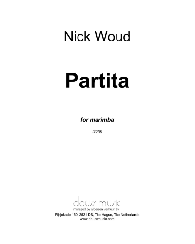 Partita for Marimba