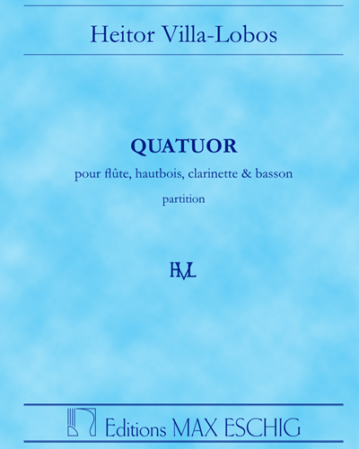 Quatuor - Pour flûte, hautbois, clarinette et basson