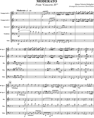 Moderato (from 'Concerto XV')
