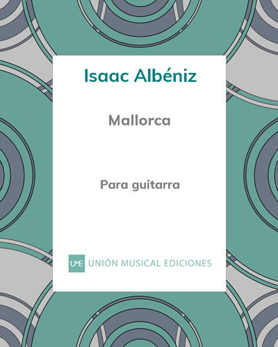 Mallorca (Barcarola), Op. 202 - Para guitarra