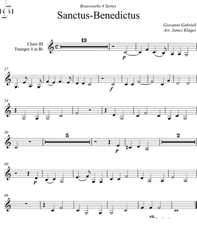 [Choir 3] Trumpet in Bb 4