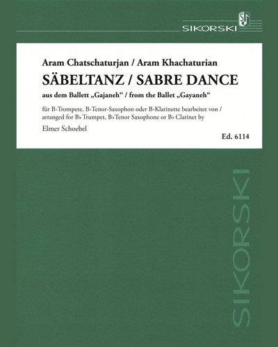 Sabre Dance (from the Ballet 'Gayaneh')