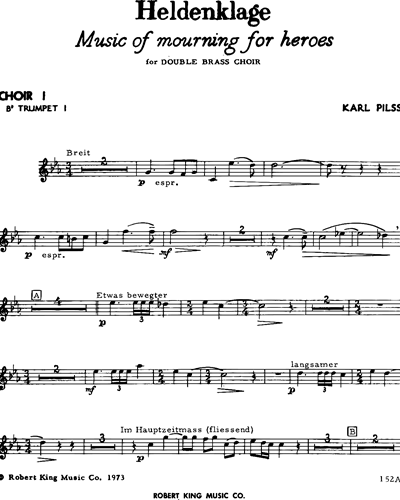 [Choir 1] Trumpet in Bb 1