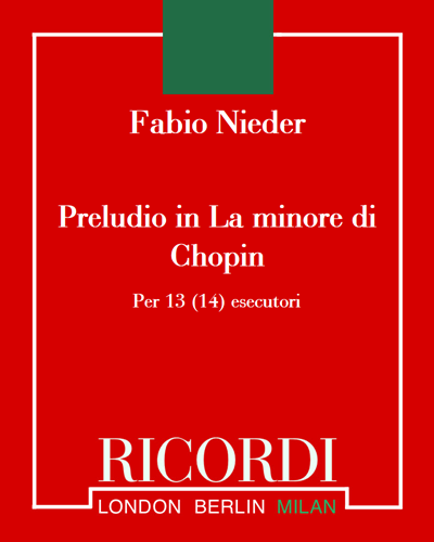 Preludio in La minore di Chopin (da "Saga")