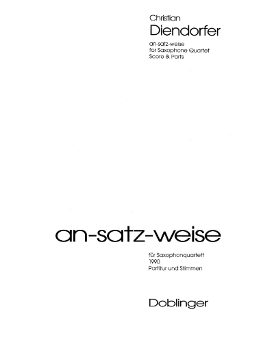 an-satz-weise