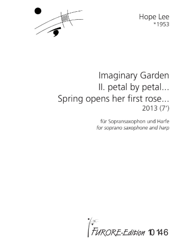 Petal by petal... Spring opens her first rose... (No. 2 from 'Imaginary Garden')