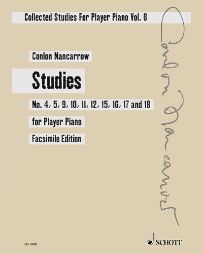 Collected Studies for Player Piano