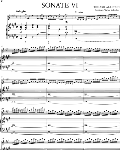 Sonata No. 6